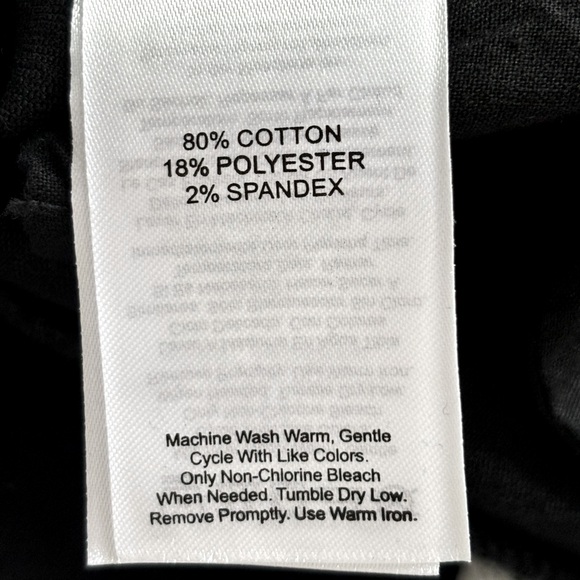 DKNY JEANS Waverly Straight Leg High Rise Black Jeans--27/4 - Picture 14 of 16